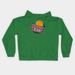 GREEN BLOB GXNG Kids Hoodie